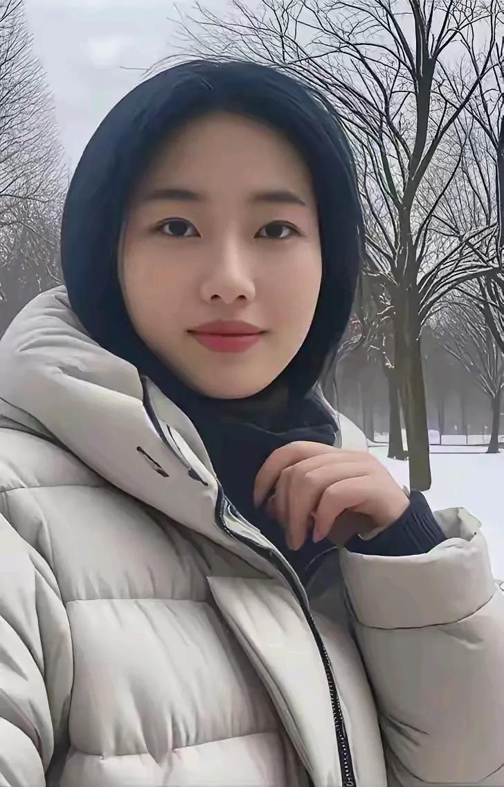 雪中的你是最美的风景