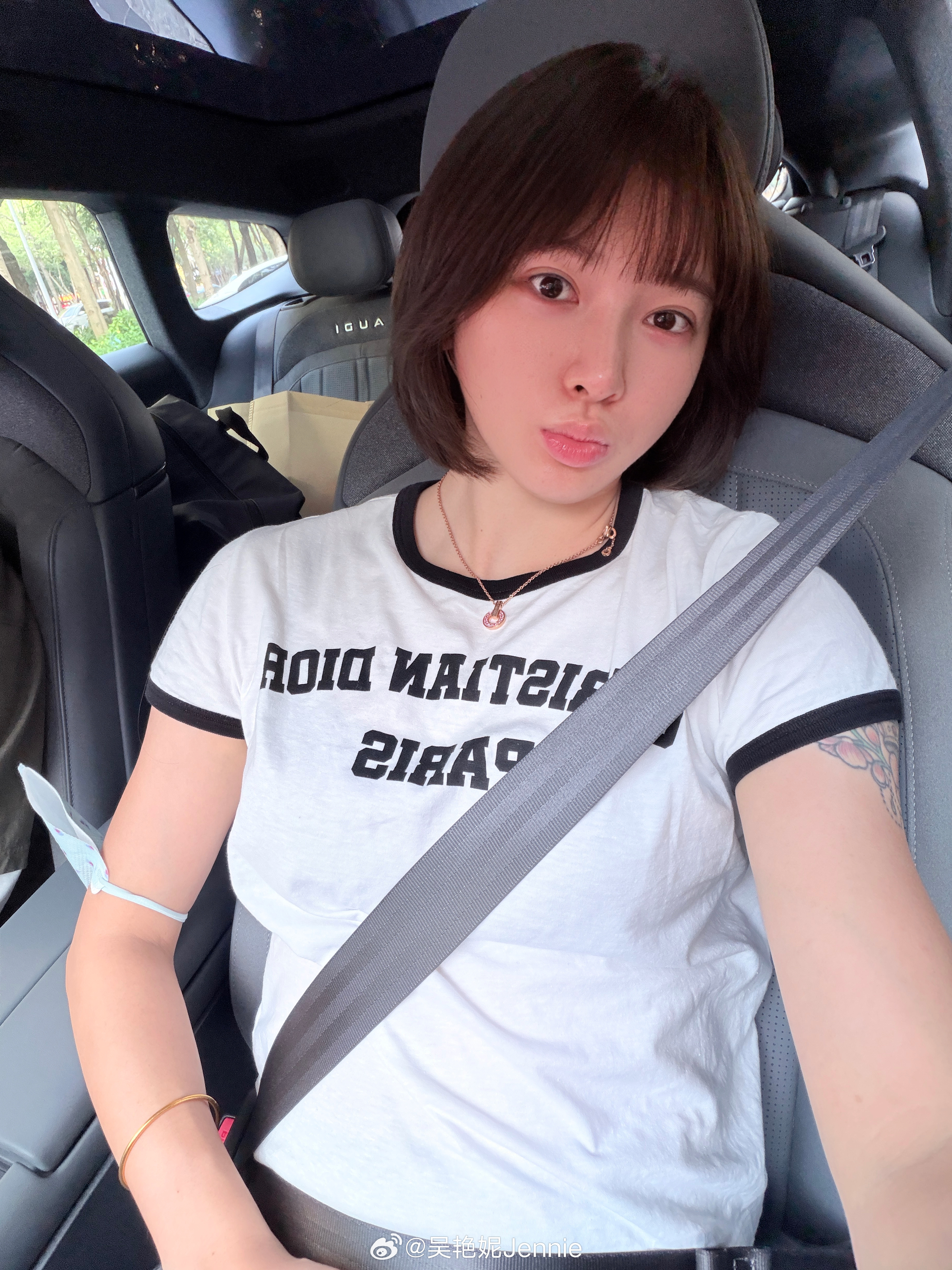 素颜的刘海小妮她好可爱呀～妮姐的奔跑日记吴艳妮[超话] ​​​
