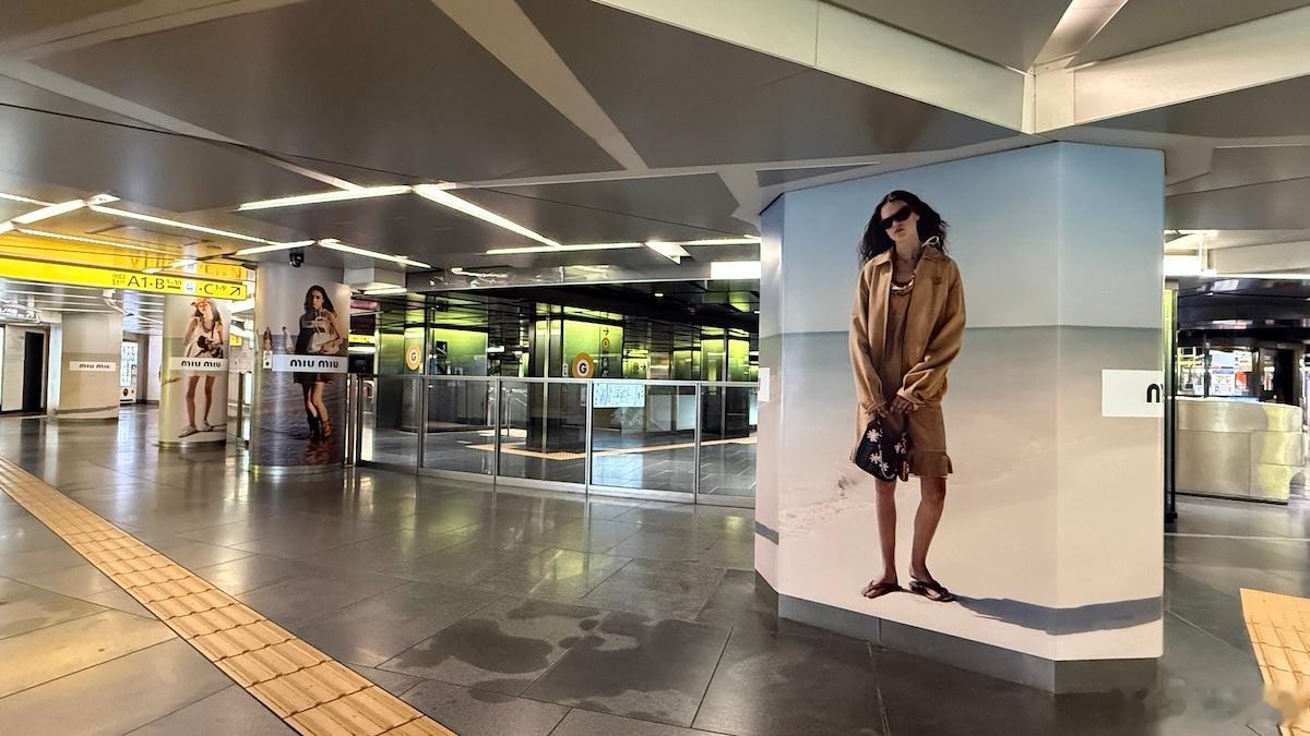 Miu Miu L’Été 2026 Campaign 📍广告投放于日本银座?