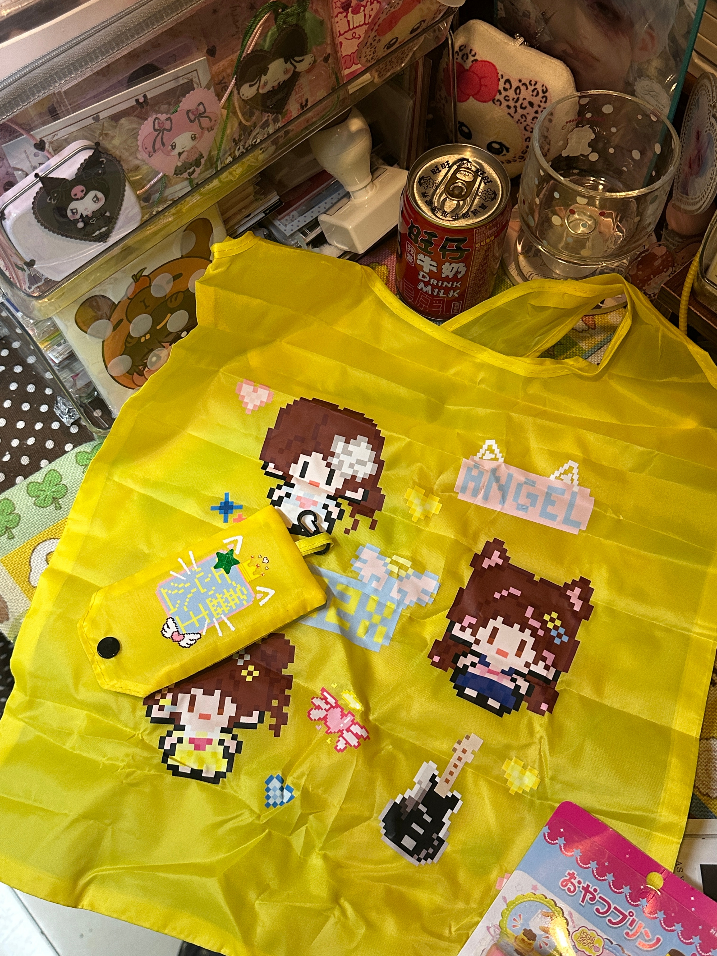 做这个袋子物料的女孩，你是天才 ​​​