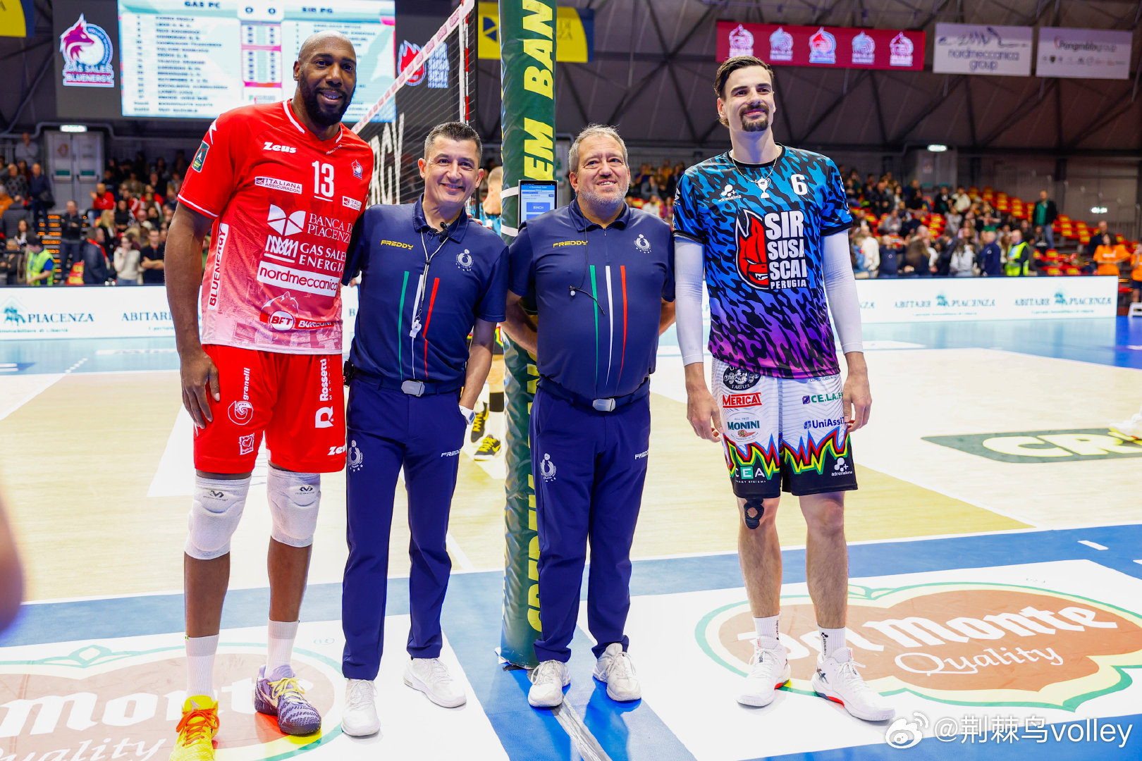 【意超男排】常规赛第6轮提前赛，佩鲁贾客场在先丢两局情况下连扳三局3-2大逆转皮