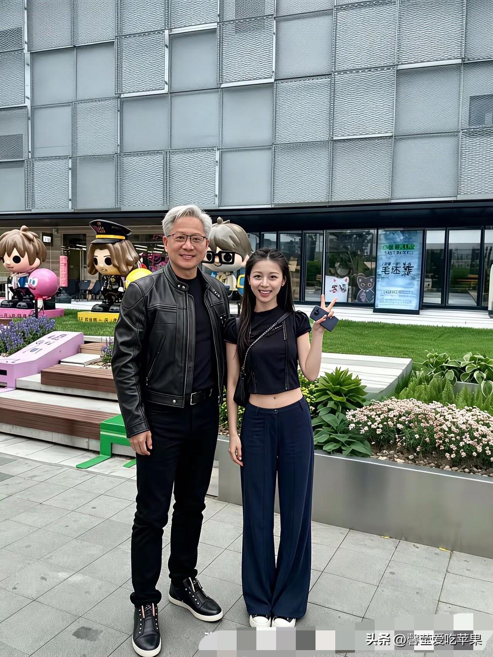 这么漂亮的小姐姐，估计老黄也会动心吧？