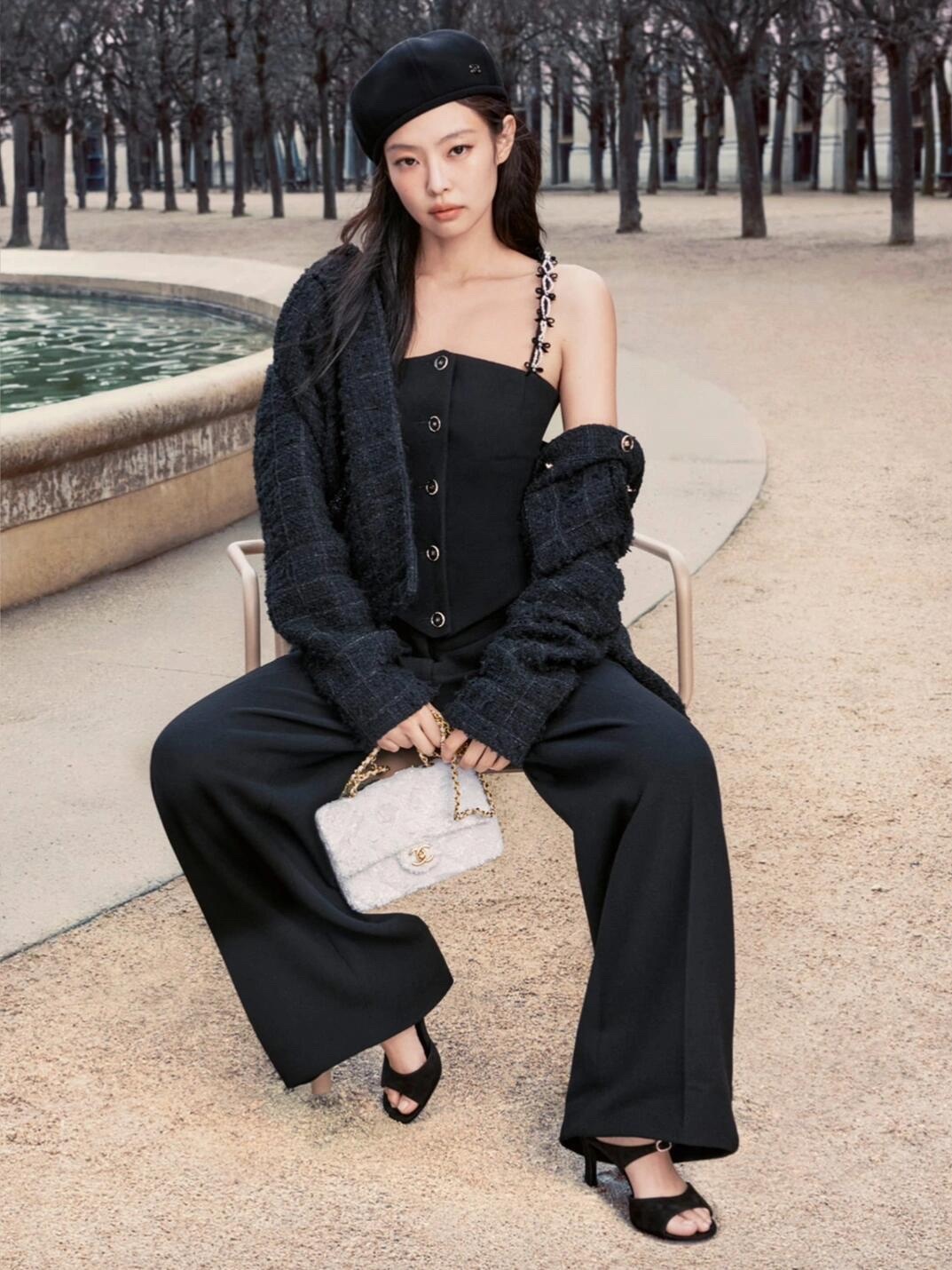 JENNIE出镜香奈儿25秋冬预告系列大片 ​​​