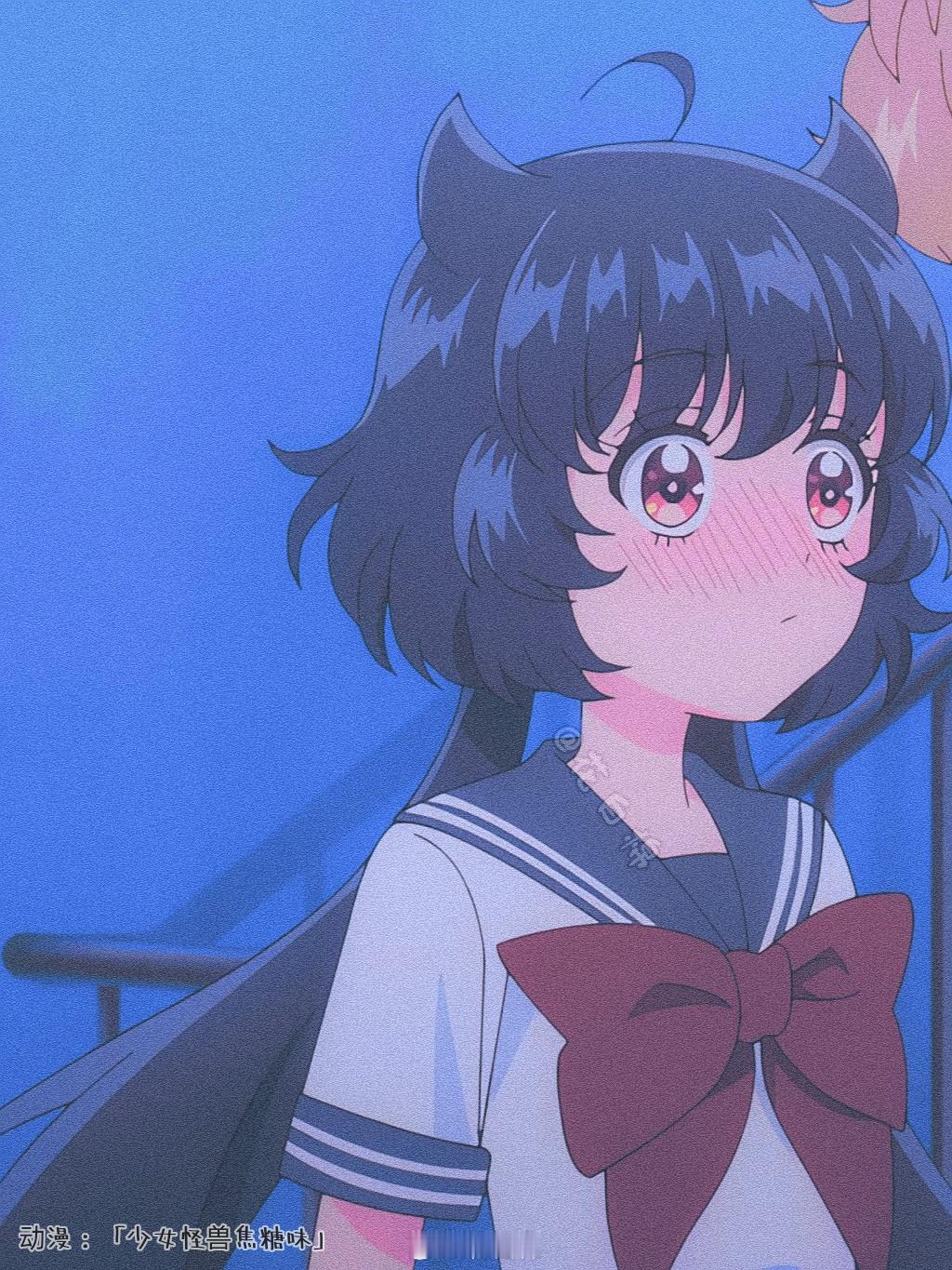 动漫仲夏狂欢季盛夏壁纸大放送 「少女怪兽焦糖味」💜 南新汰 x 赤石黑绘 💕