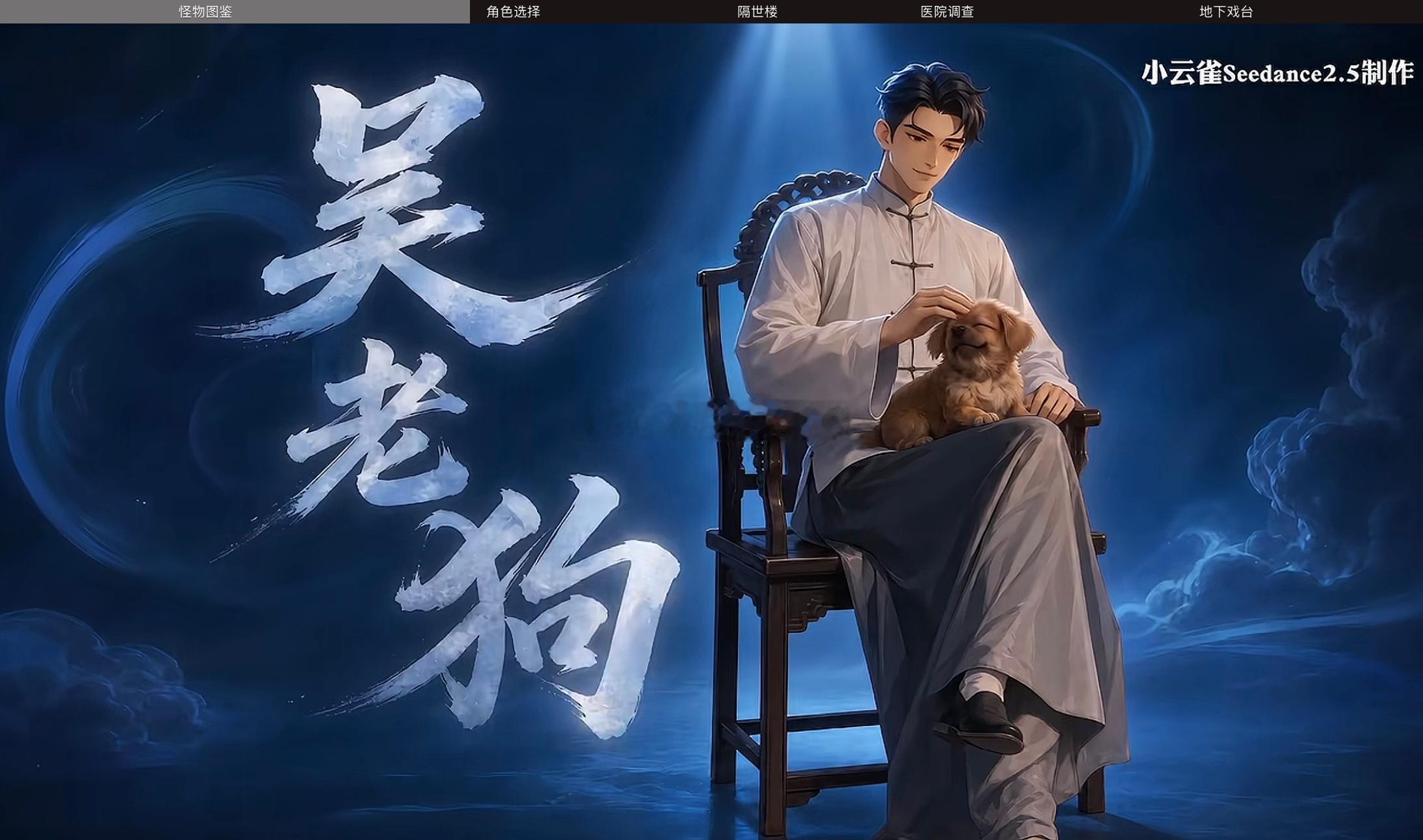 如果九门游戏出来也不错，可以一起进入隔世楼探险