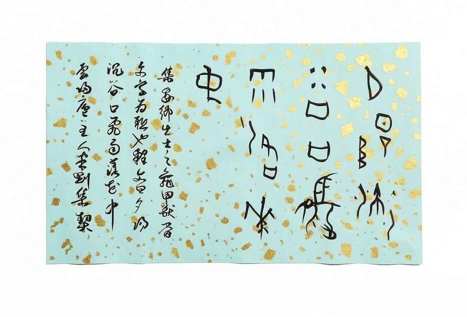 米刚甲骨文作品