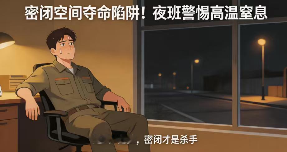 男子夜班关闭门窗体温飙至41度去世：高温作业的致命盲区，谁来负责？
近日，一则令