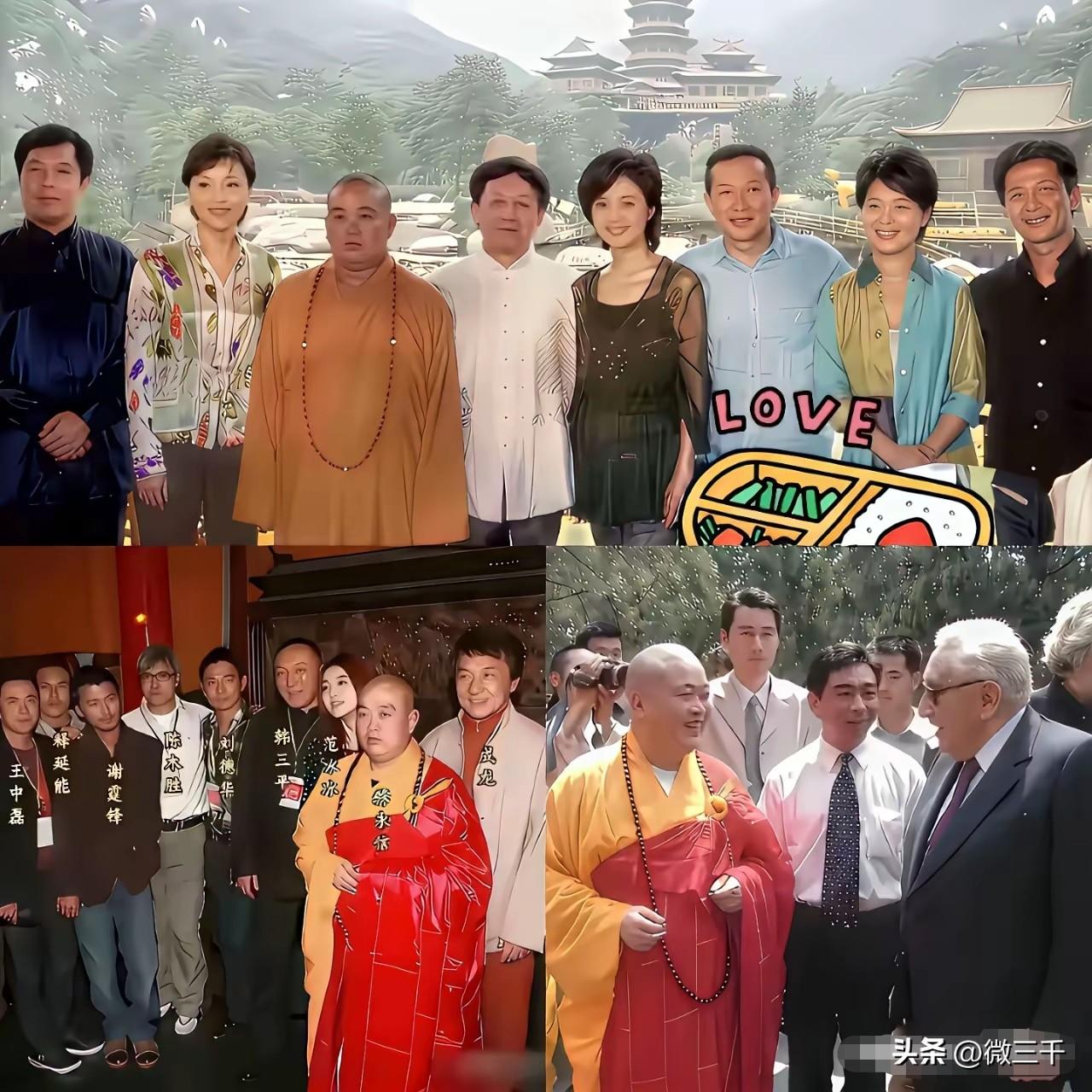 不得不说，当年释永信的自我营销能力真的强，慕名而来的人形形色色、络绎不绝，随着对