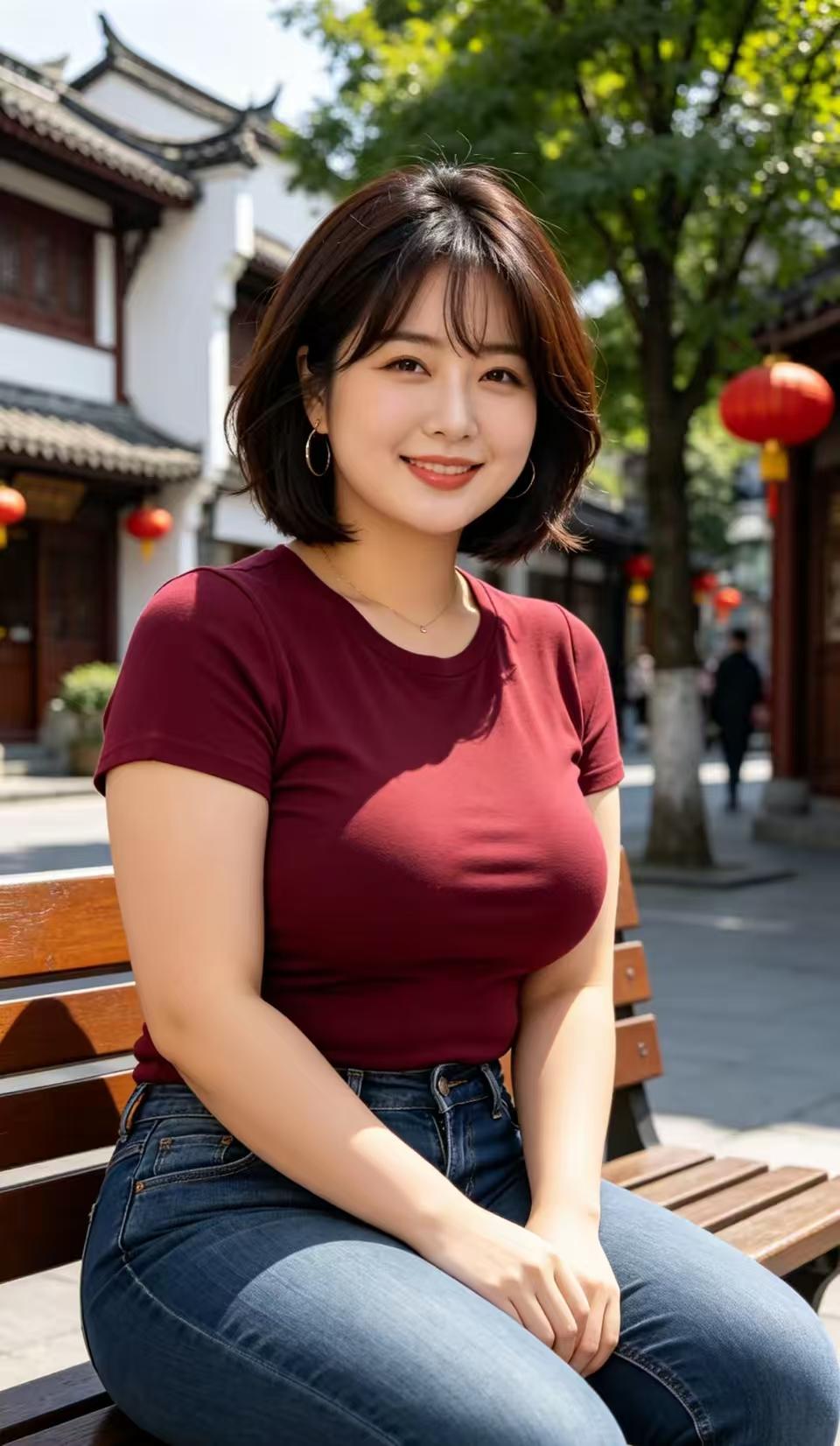 塞鸿秋.蓉城闲游
蓉城漫步风情秀，
古楼新舍林荫厚。
街边香溢佳肴酒，
闲观行客