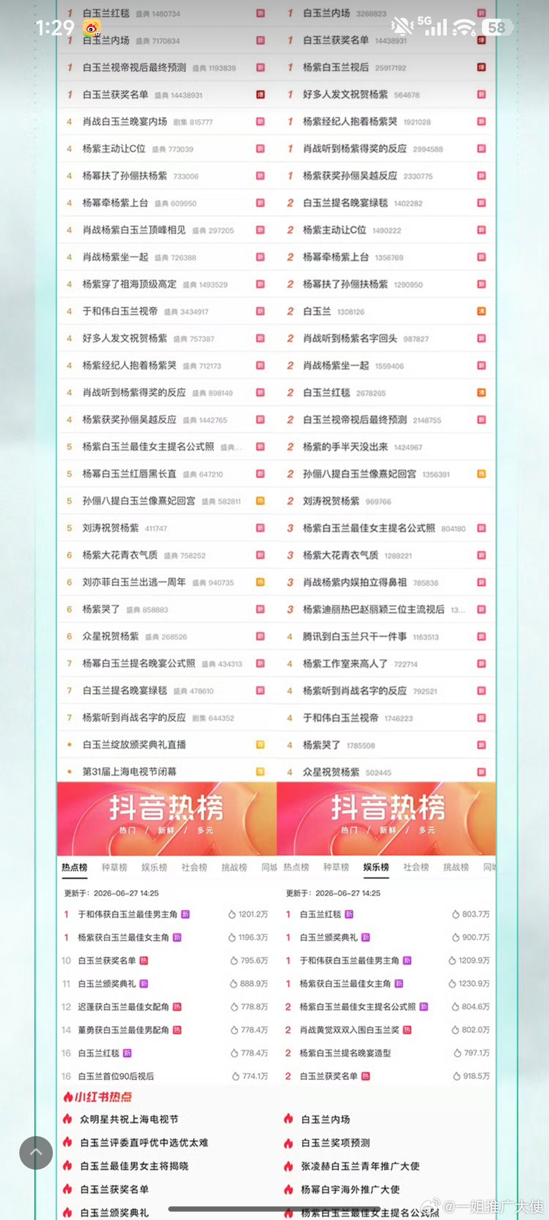 白玉兰✖️刘亦菲