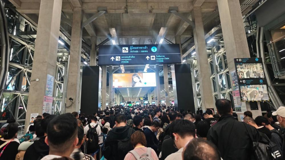 随着中国“免签朋友圈”不断扩大，春节期间，赴泰旅游火热，泰国多地迎来大批中国游客