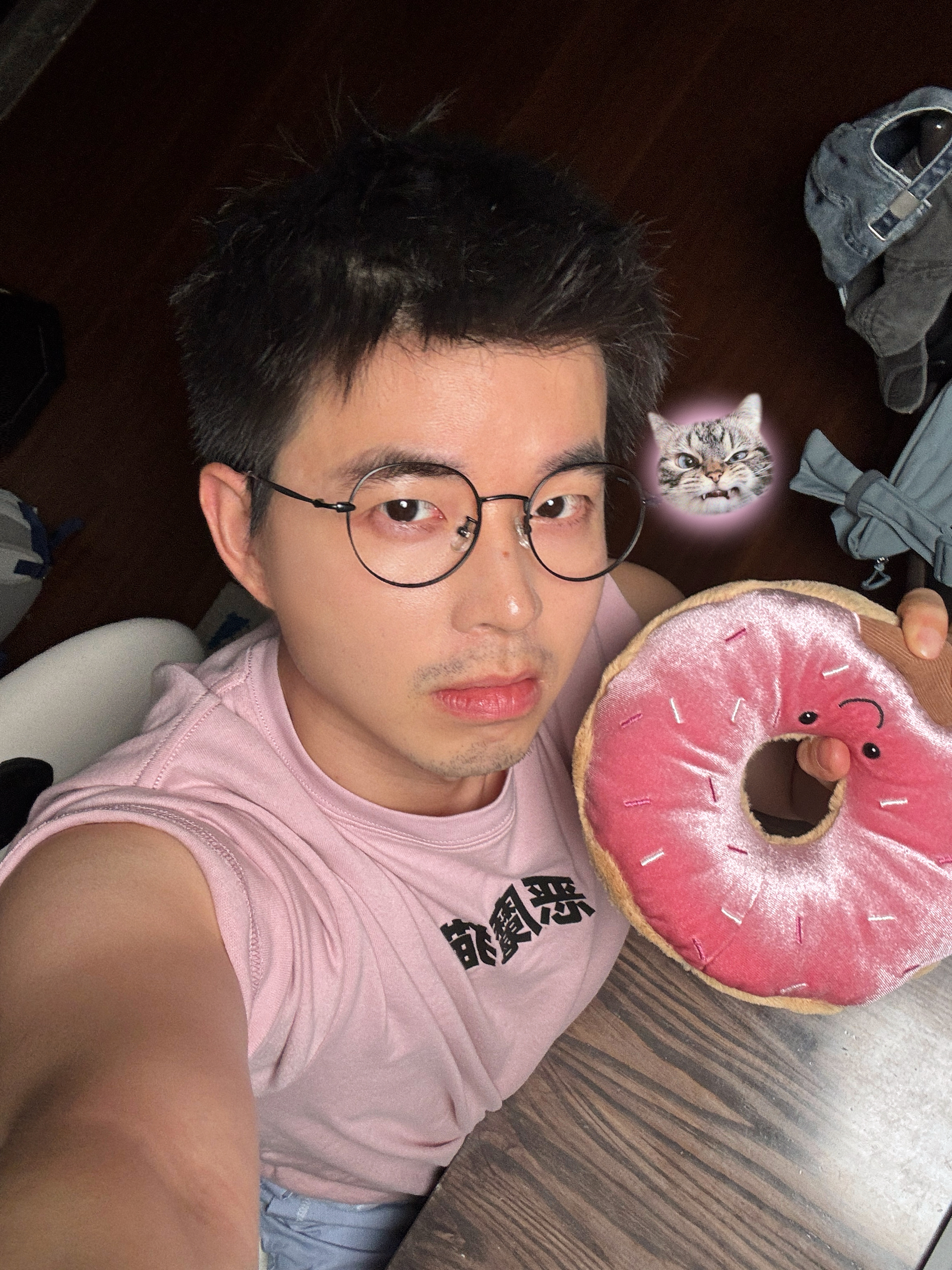 哈气中： 