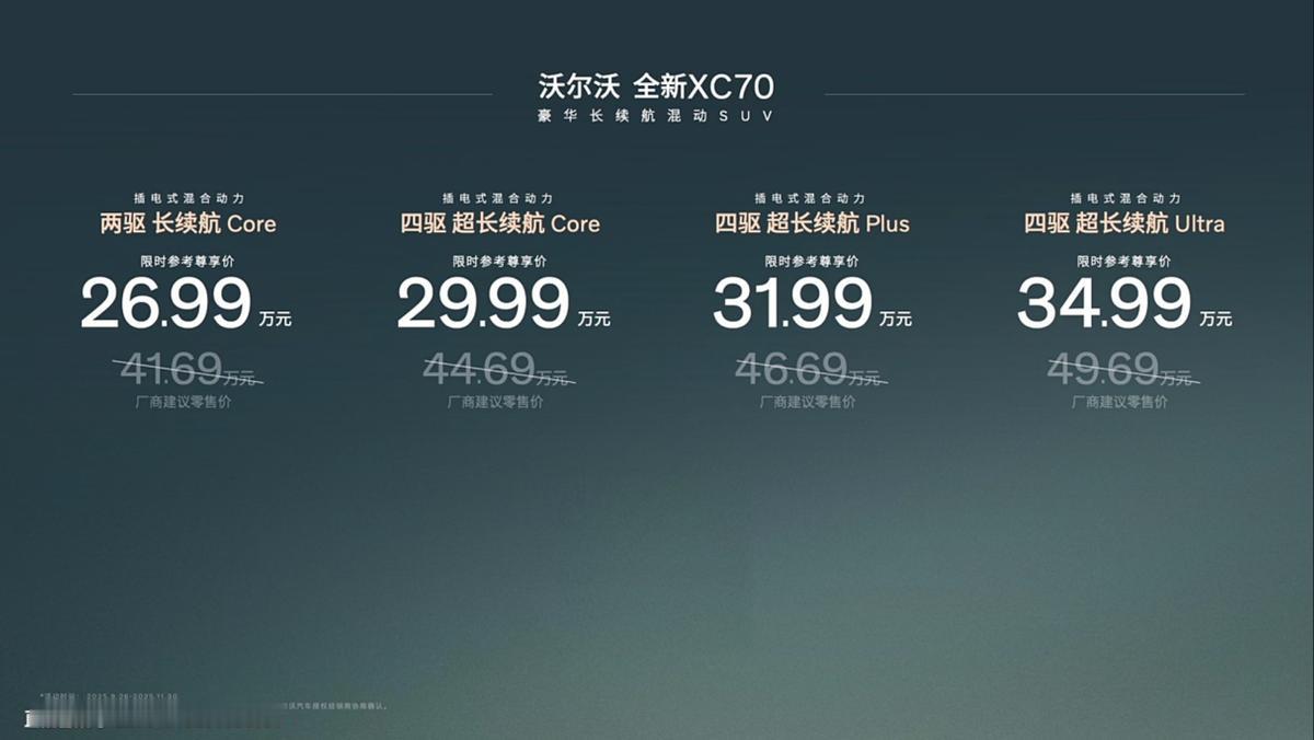 “豪华超混第一车”来了！沃尔沃全新XC70上市，这价格稳了？

说到最近关注度比