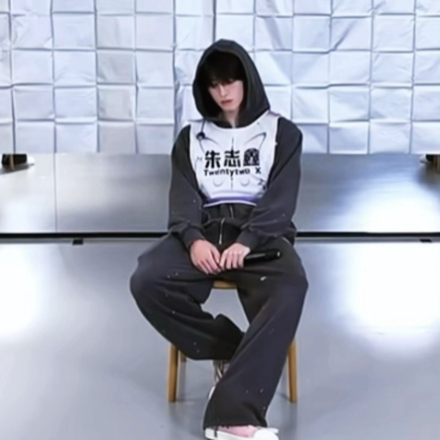 唱完my man的表情 
