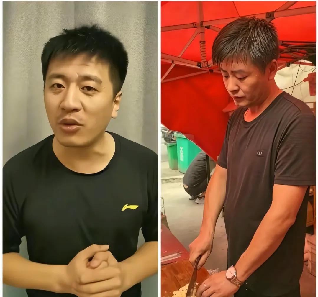 张雪峰研究考研，江水峰研究烤肉。

一个"峰"字，走了两条路。

但那个嘴角——