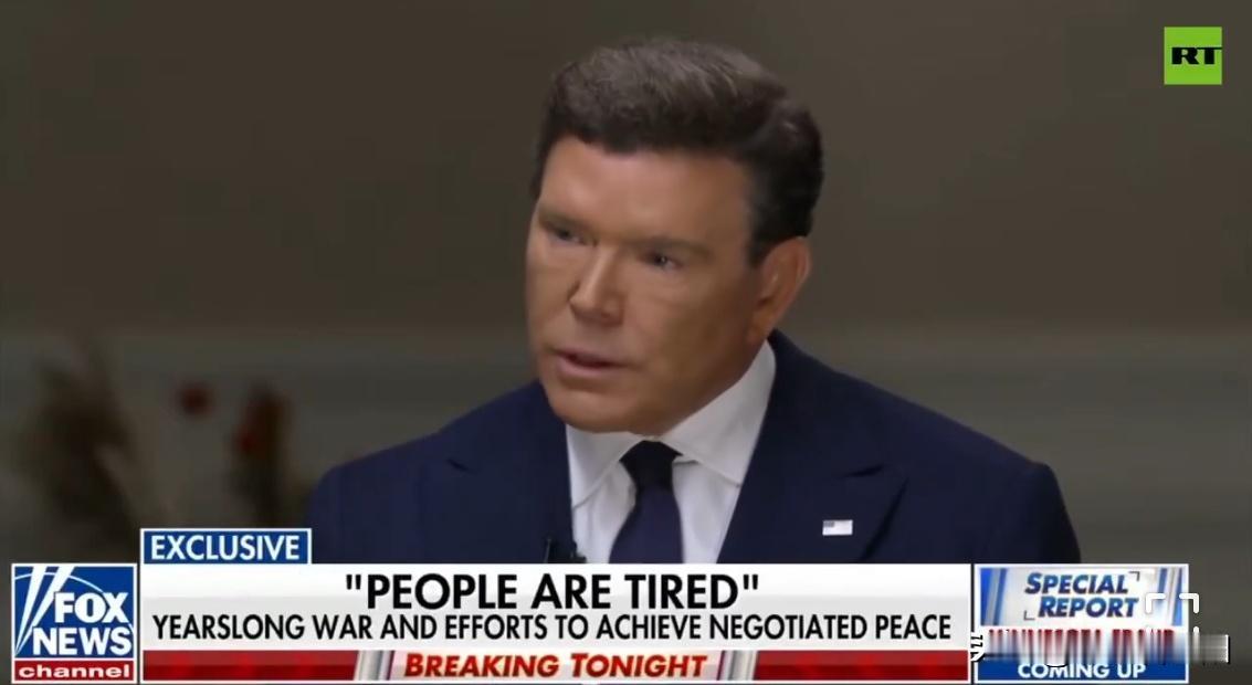 泽连斯基在接受福克斯新闻专访时，被问及离任后的计划，他直接表示“休息，我想休息，