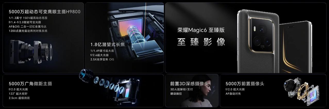 等等党赢麻了，荣耀Magic6新机价格出炉！
至臻版
16+512GB   69