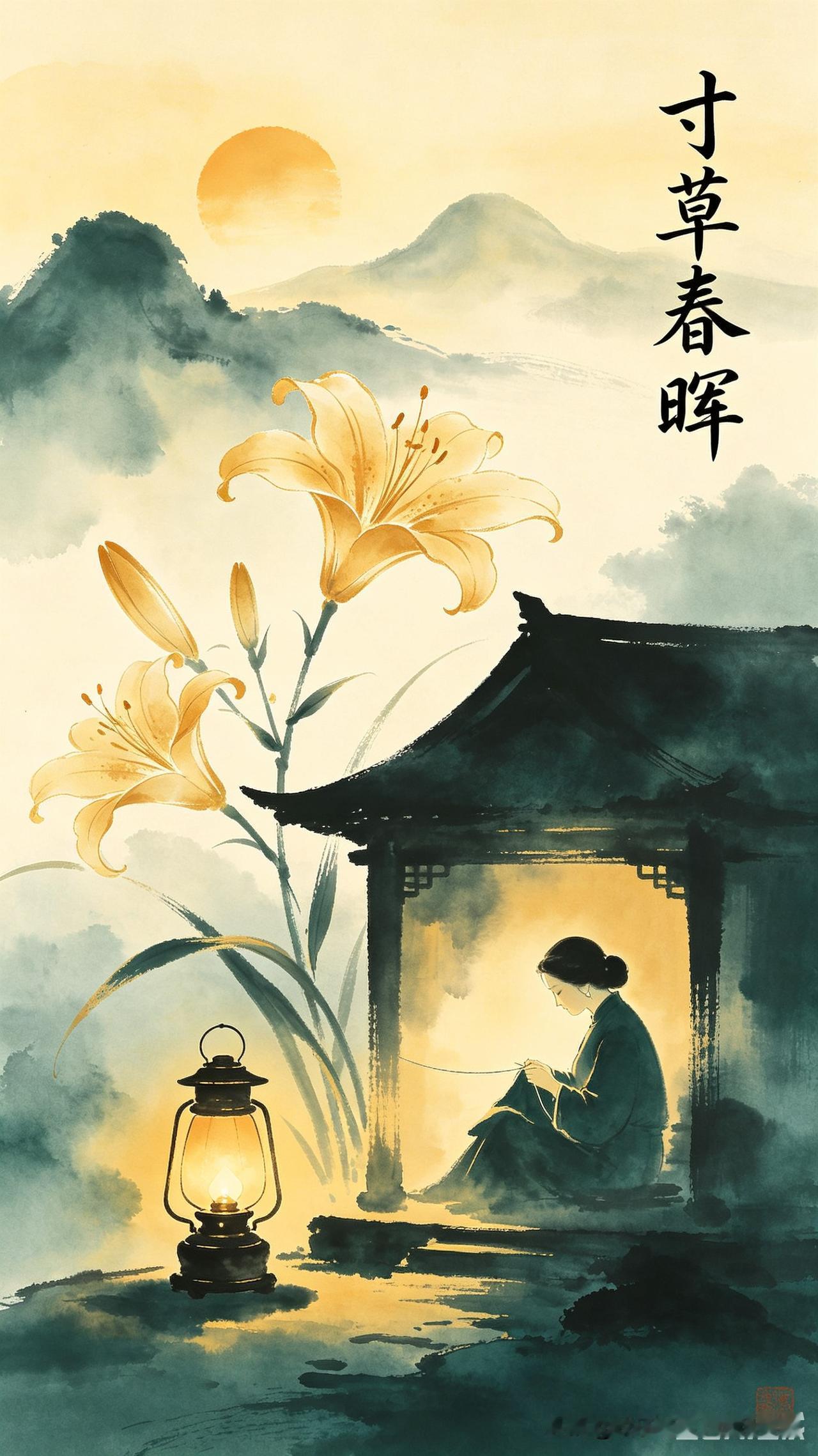 华夏文脉里，从来不缺对母爱的深情礼赞。
没有惊天动地的誓言，只有融入烟火的温柔，