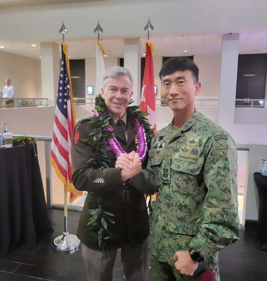 2025年10月3日，佛罗里达州坦帕（Tampa），新加坡武装部队驻美国特种作战