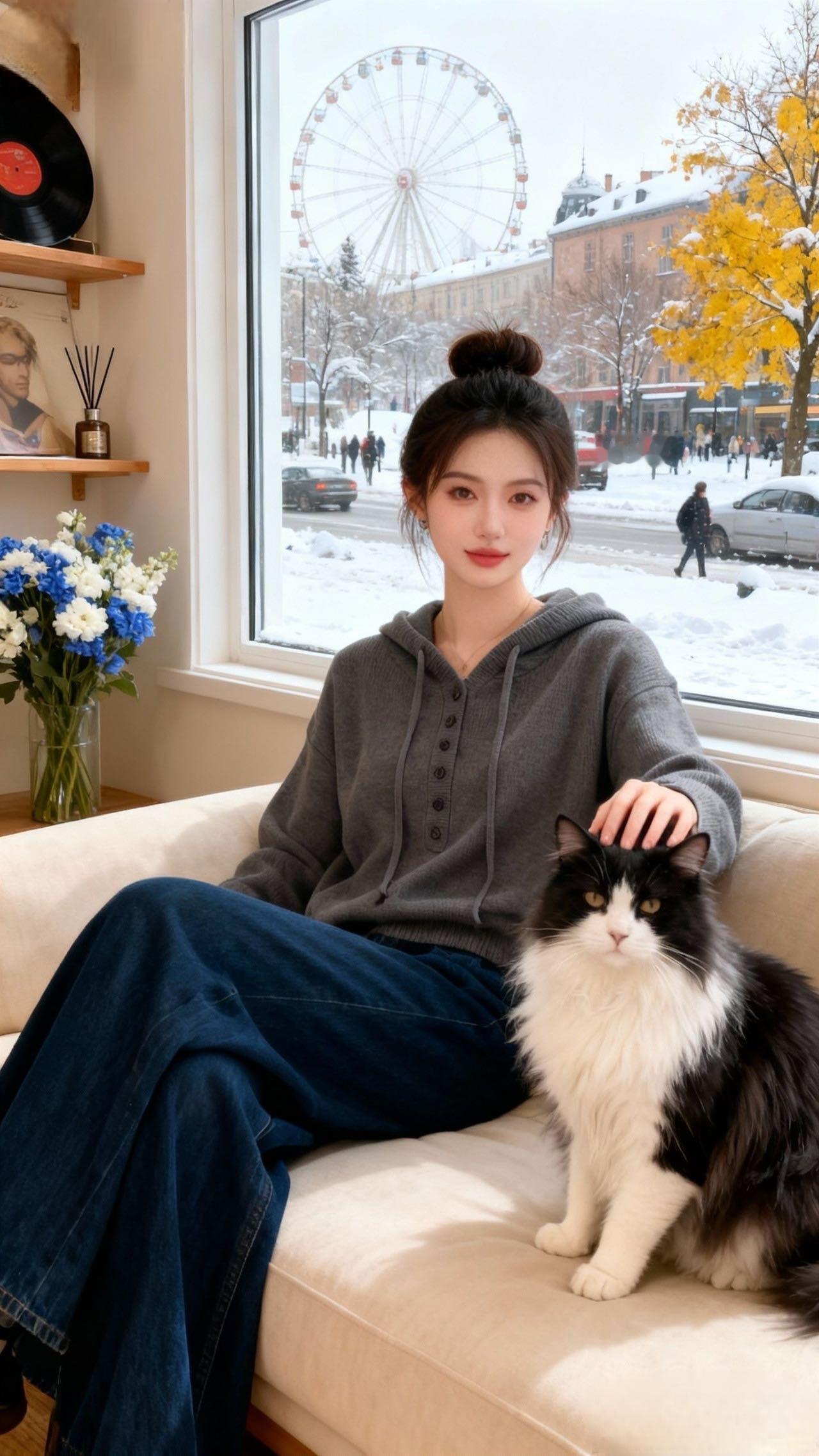 雪天宅家穿搭：舒服到想焊在身上的“摆烂美”

谁懂啊！外面下雪冷得像冰箱，我在家