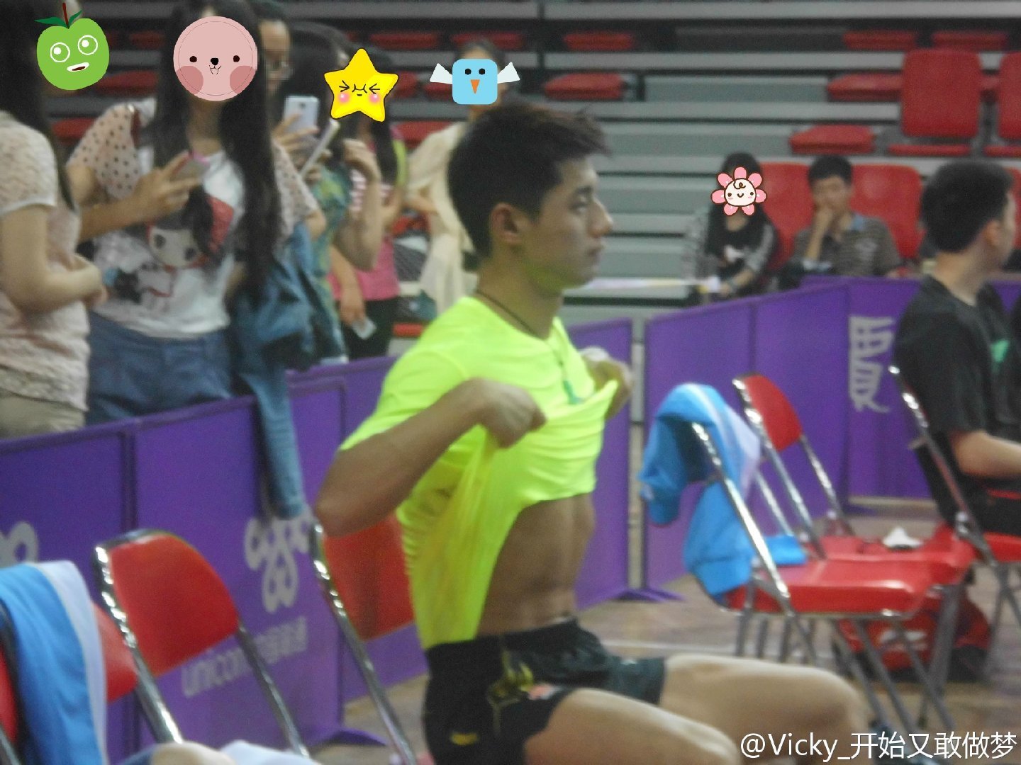 张继科 【】想念腹肌中还敢不敢再露一次了