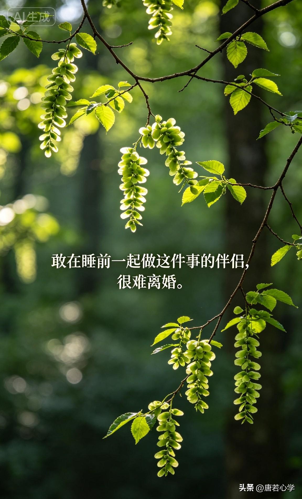 敢在睡前一起做这件事的伴侣，很难离婚。

你一定见过这样的夫妻，或者在某些时刻，
