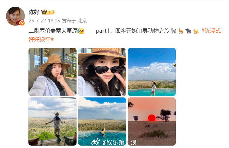 陈好二刷塞伦盖蒂大草原 又去塞伦盖蒂草原啦！ ​​​