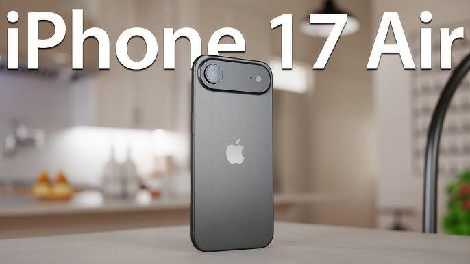 iPhone 17 Air 首次曝光，电池容量锐减34%

iPhone 17 