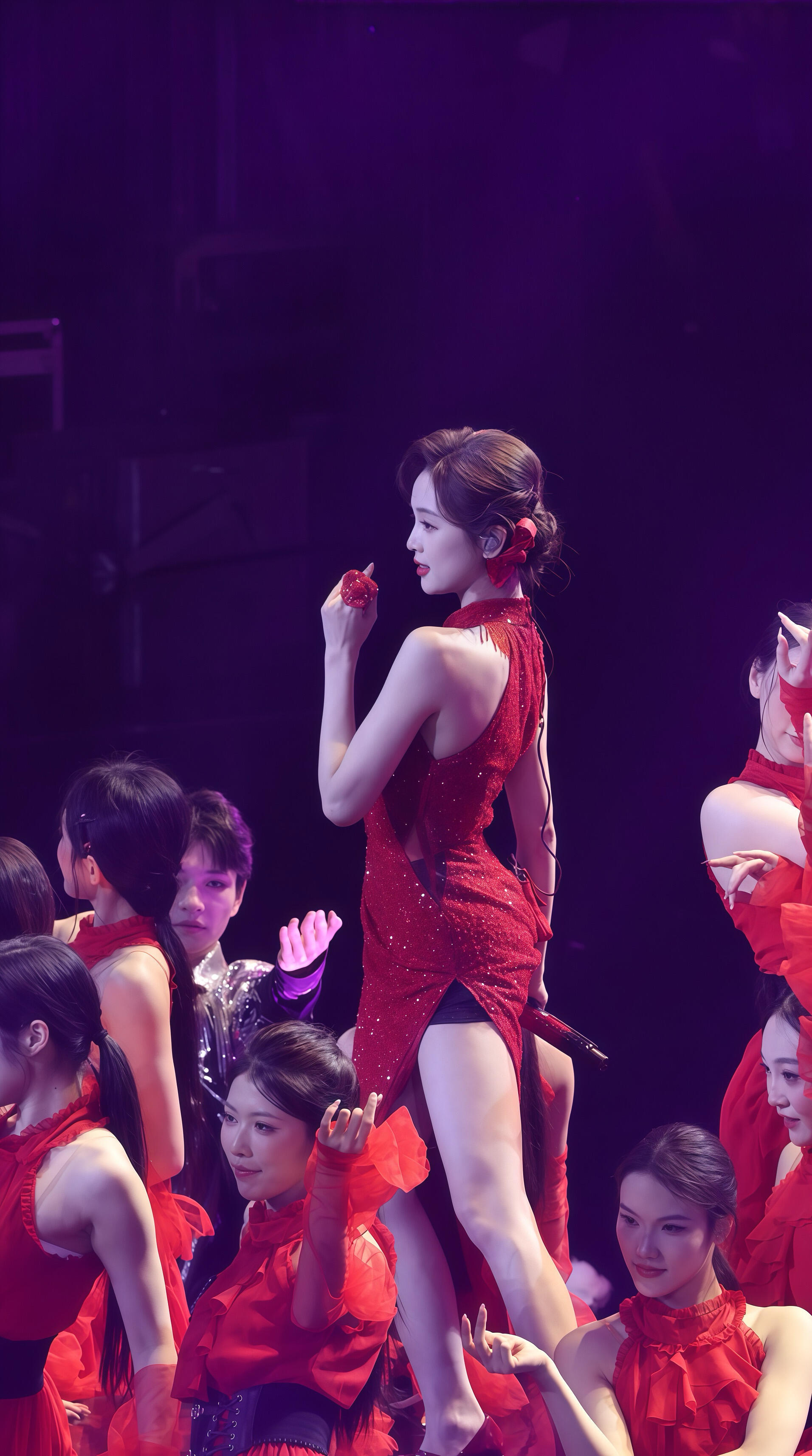 吴宣仪 x 旗袍舞台生图·美啊啊啊啊