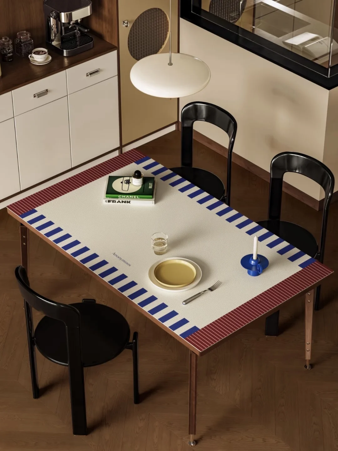 INFJ餐桌布置💙🤎简约包豪斯风格好耐看！