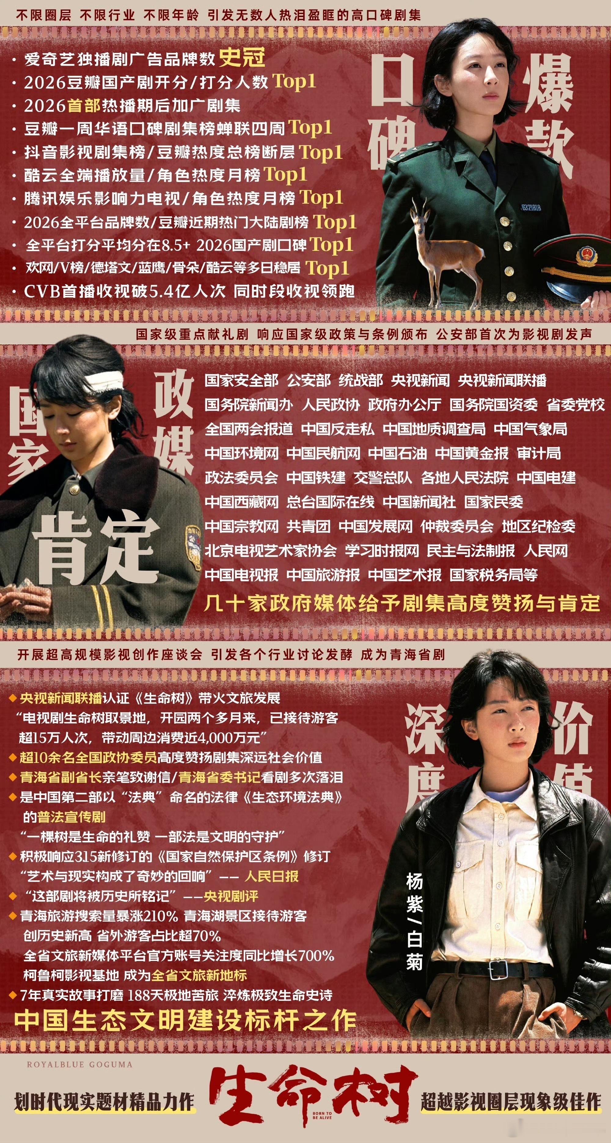 杨紫生命树超越影视圈层现象级佳作