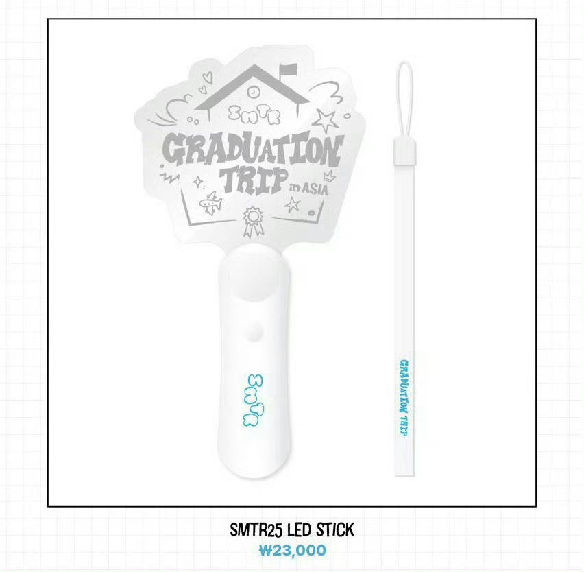 SMTR25应援棒上线，将在4.13-4.15期间贩卖 