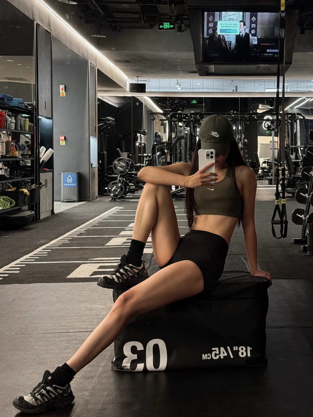 175 56kg｜7套 健身ootd 合集