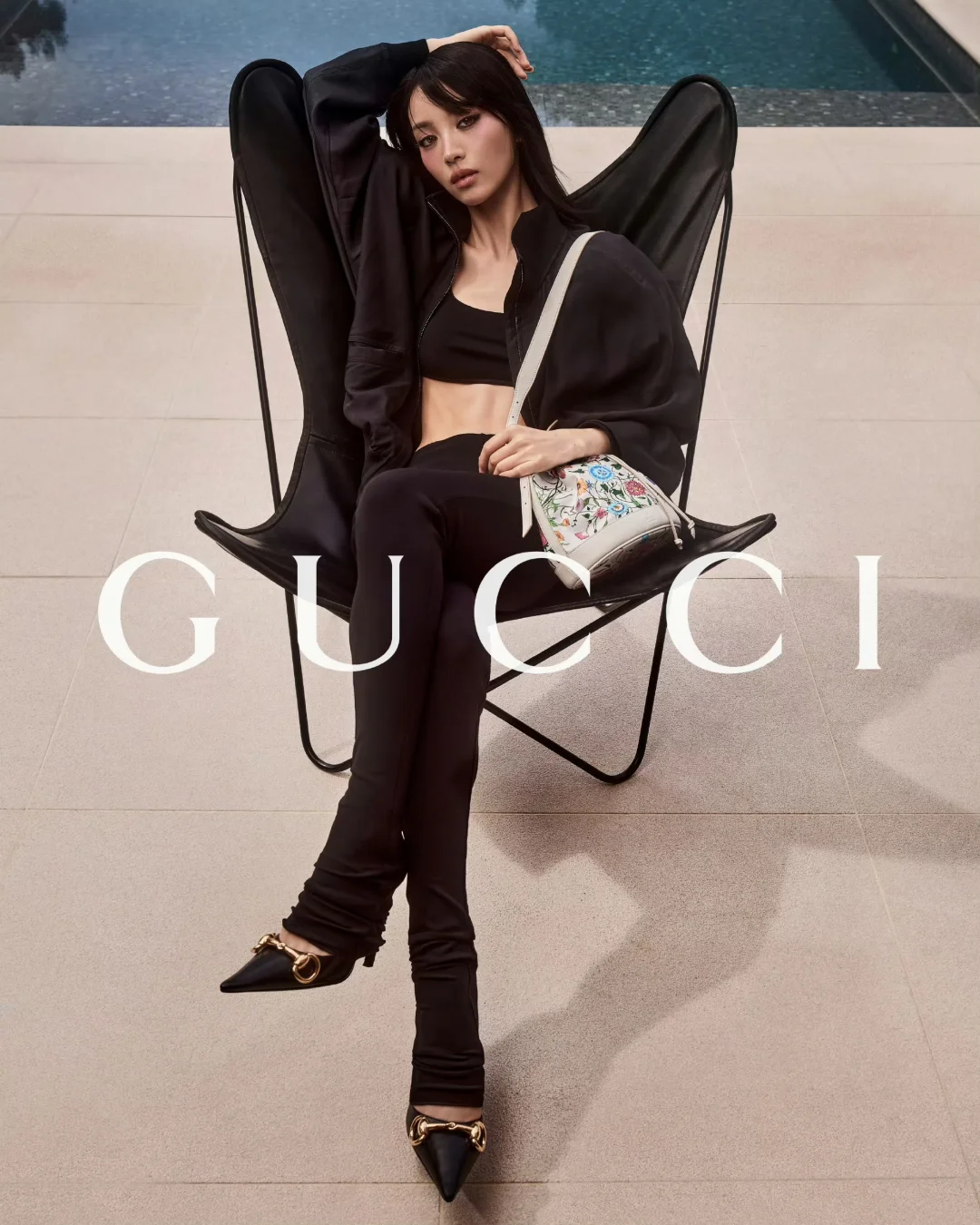 正式出镜｜田曦薇GUCCI夏日广告大片释出
