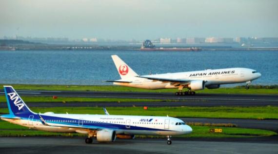 日本全日空、日航两大航司，飞欧洲85%的航班都得借道中国领空，这就是他们的空中生