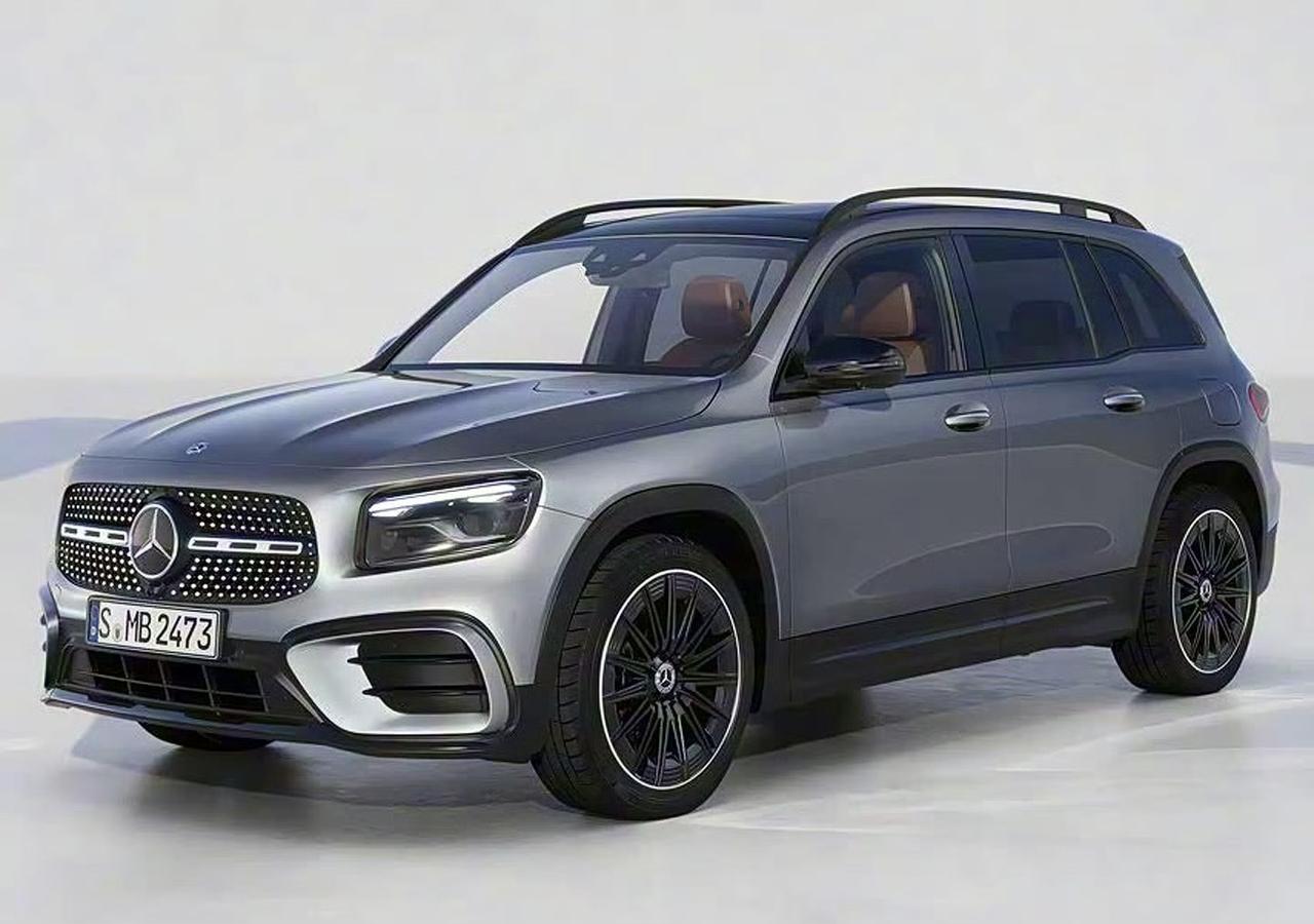 全新一代和现款奔驰GLB谁更好看，还真不好说。
现款奔驰GLB线条硬朗，有传统豪