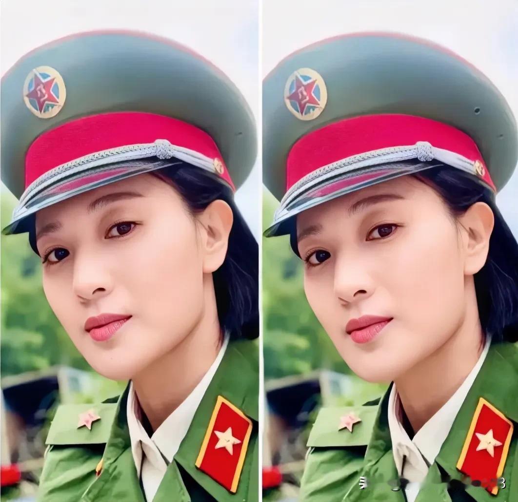 英姿飒爽，眉目如画
考眼力能找岀几处不同[灵光一闪]