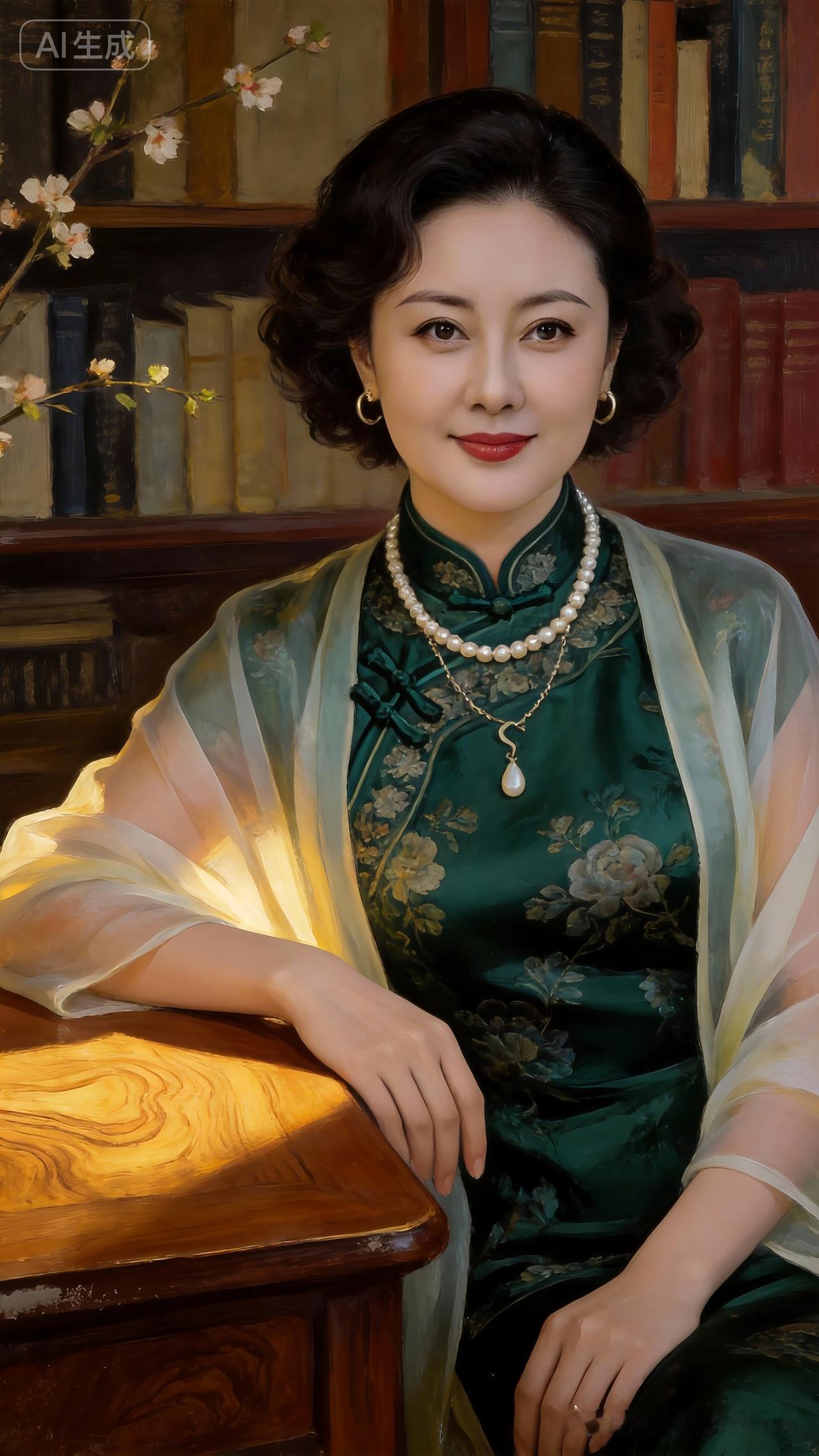 优雅复古的东方美人，韵味十足！