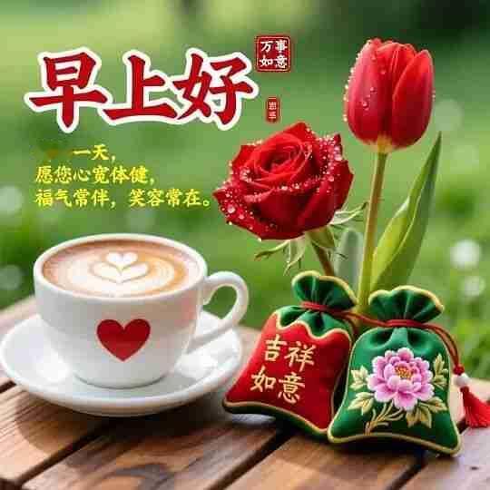 我的今日状态：😁轻松愉快
我这里的天气：🌤️多云，不冷不热，舒适的天气。祝福
