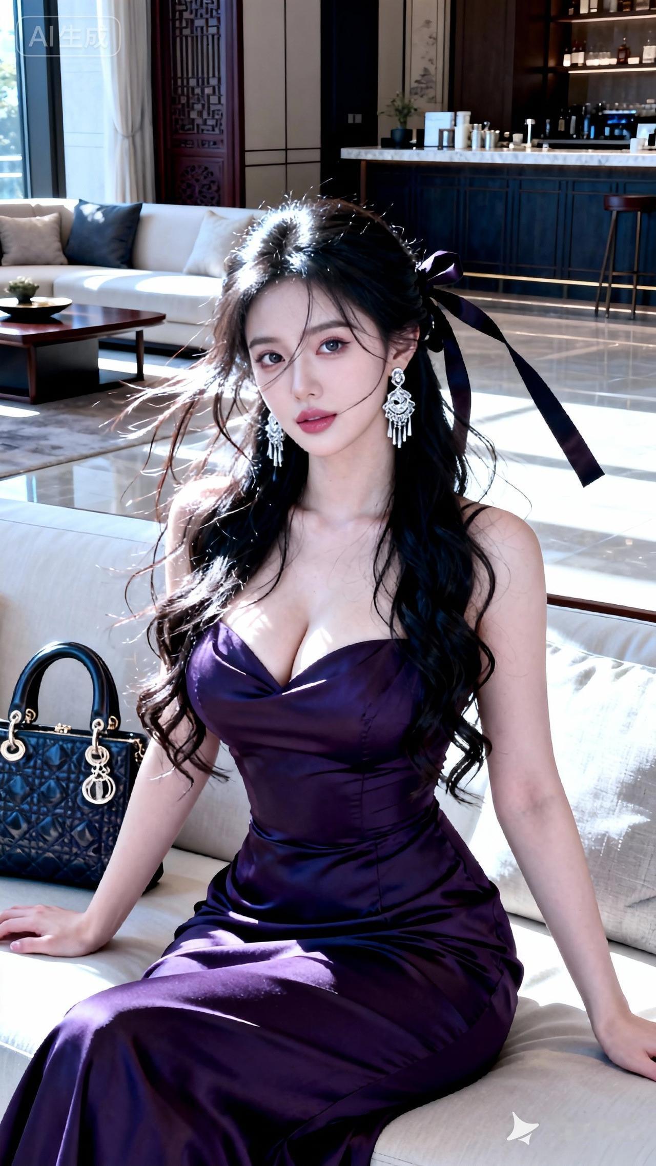 “美人如玉”这个词总能让人联想到温婉动人、风姿绰约的女子。有位叫不咸不苦的画师，