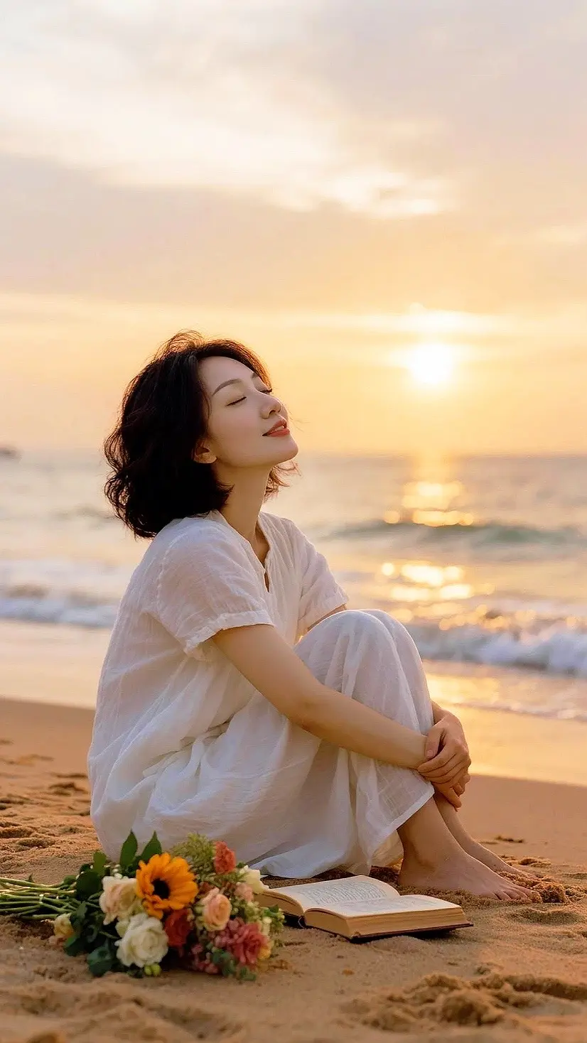 AI海滨暮色写真 随变ai随便玩 玩法达人伙伴计划广告分成