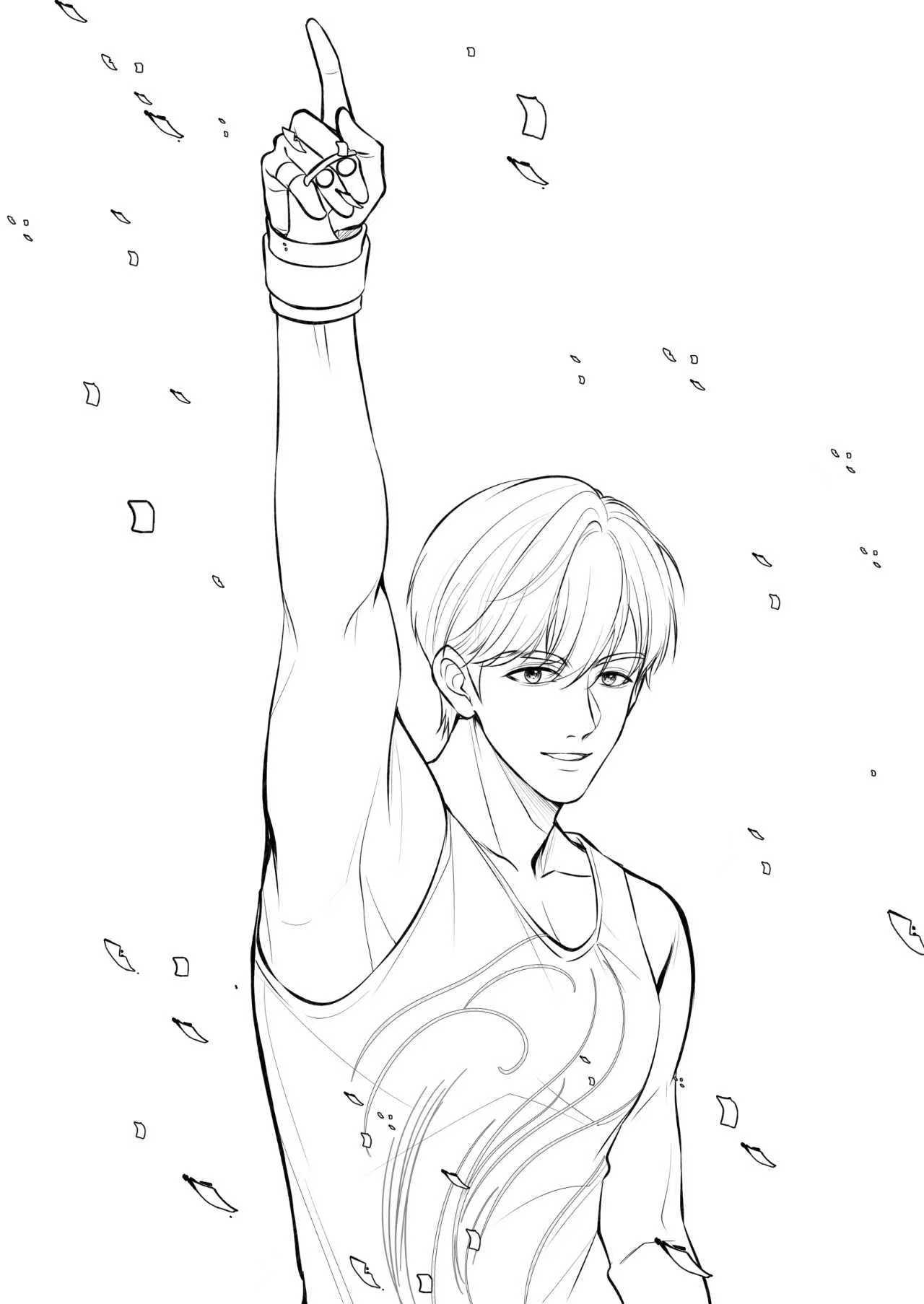 软软面包聚集地 想念这个孩子的约稿一张