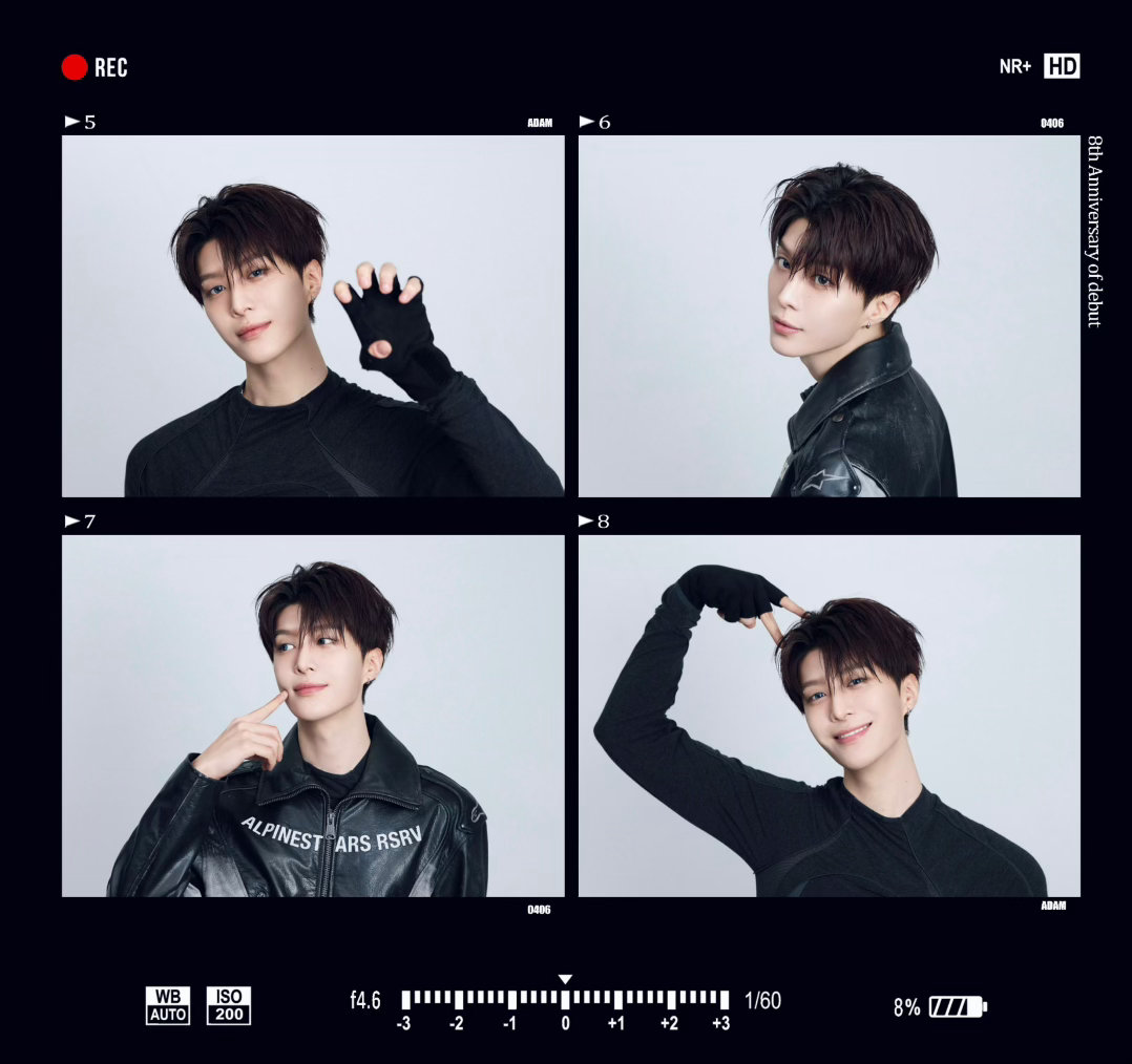 范丞丞出道八年人生八格2018.4.6 -2026.4.6，范丞丞出道8周年营业