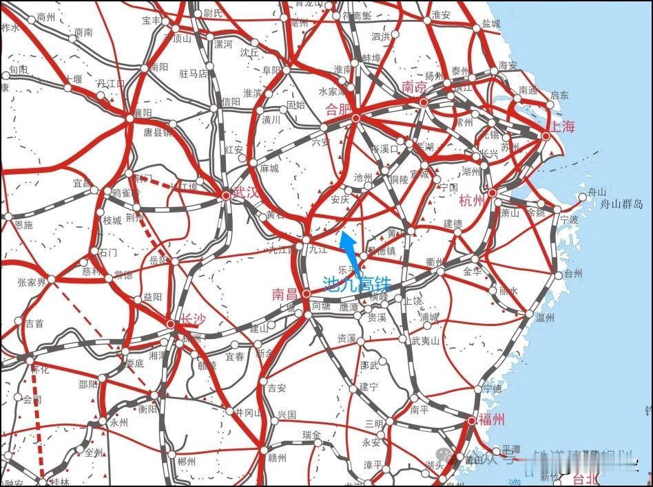 池九高铁是长沙、南昌、合肥、南京四座省会城市都热衷谋求建设的高铁通道。今年底池州