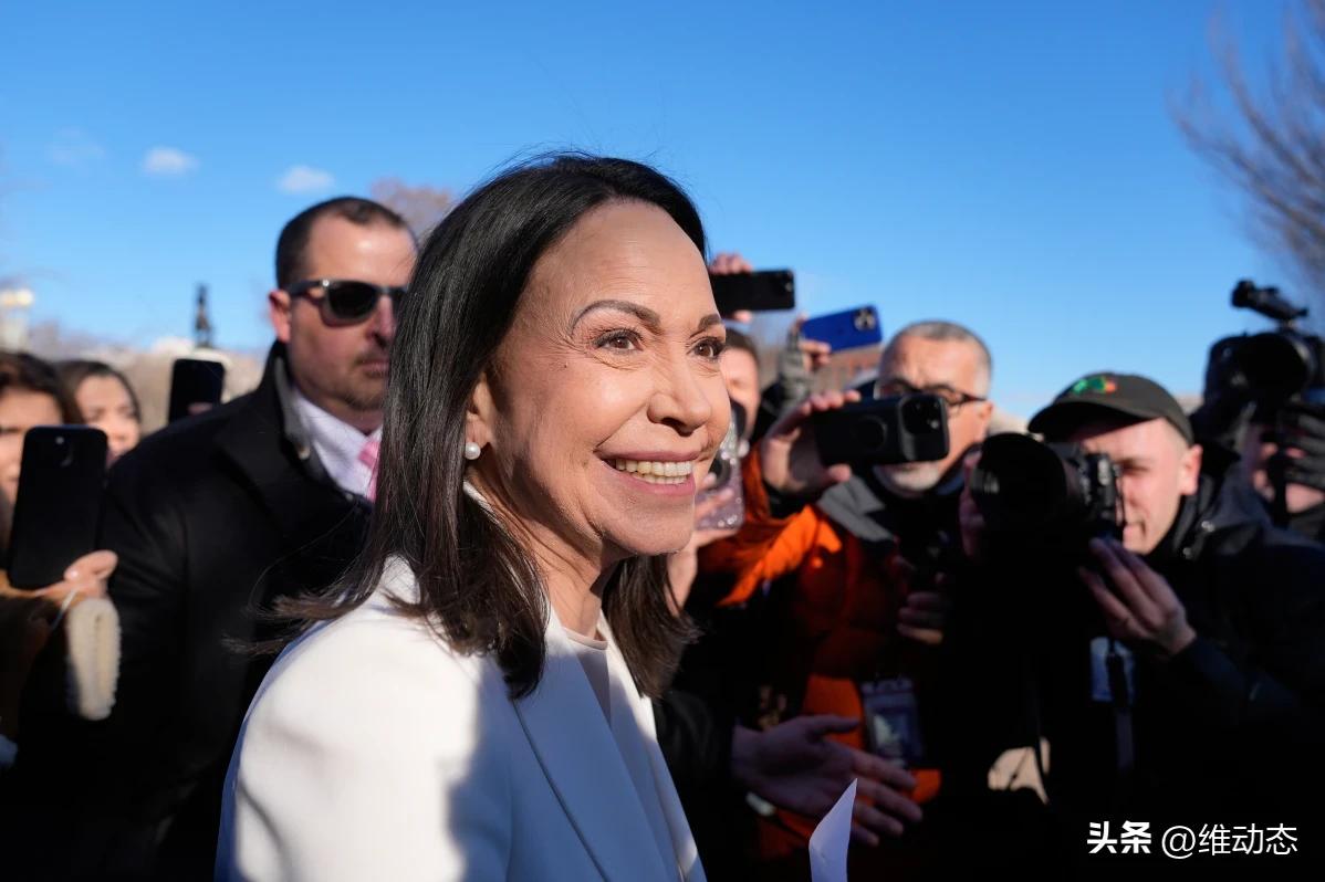 委内瑞拉的马查多表示，她在会面期间向特朗普赠送了诺贝尔和平奖

委内瑞拉反对派领