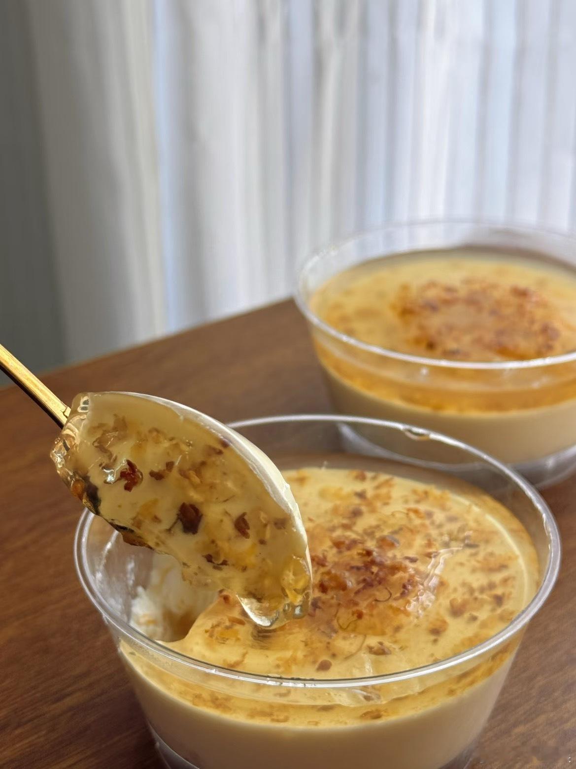 金桂蜜奶冻 美美甜品🍧是生活中必不可少的调味品！秋天来了，桂花香飘满街头！金桂