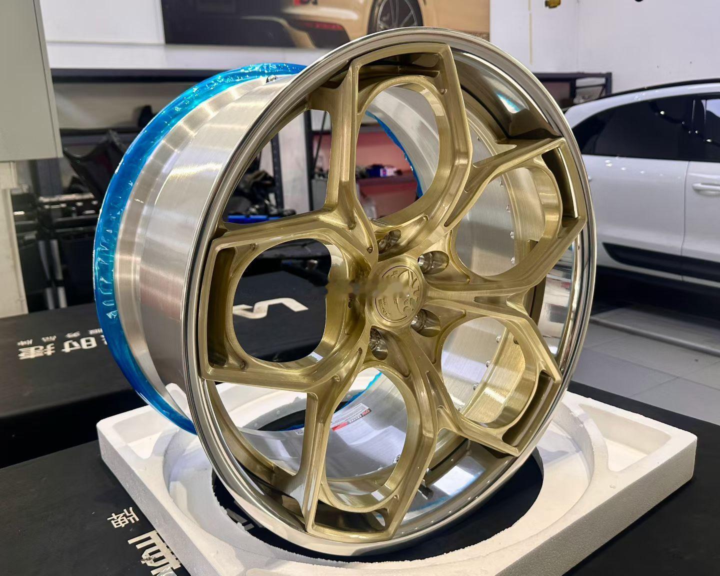 现货Facewheels FW288-HR 脸圈 双片锻造  21x9.5J /