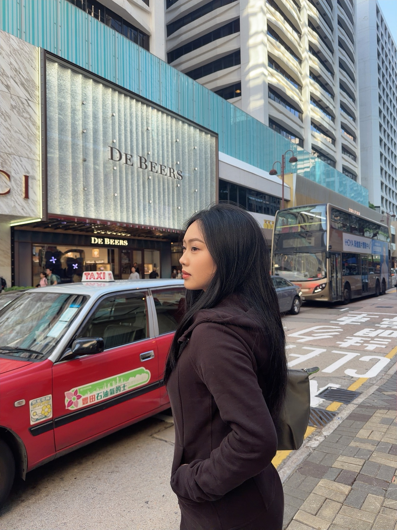 来香港旅游了好开心呀 