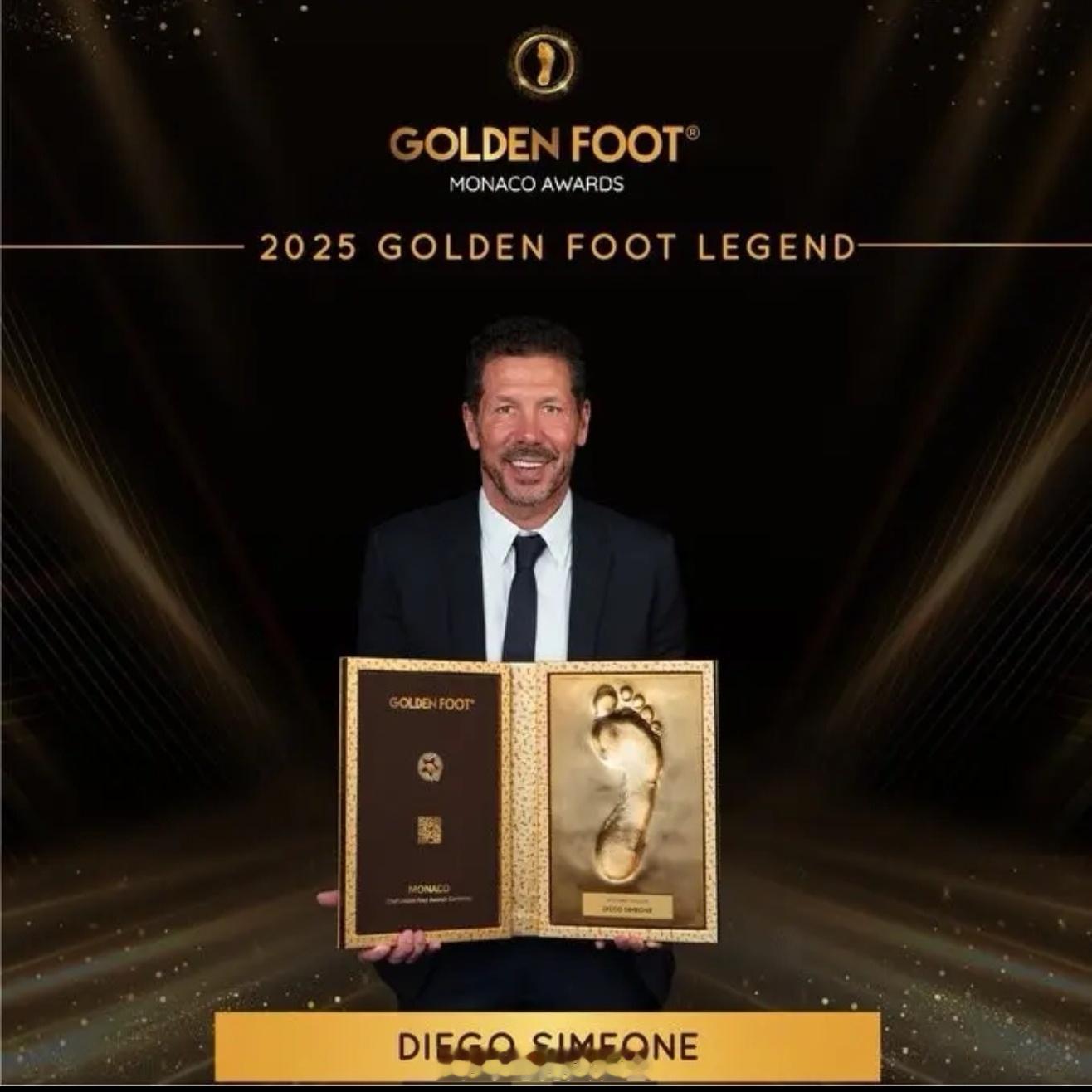 西蒙尼入选2025年金足传奇 