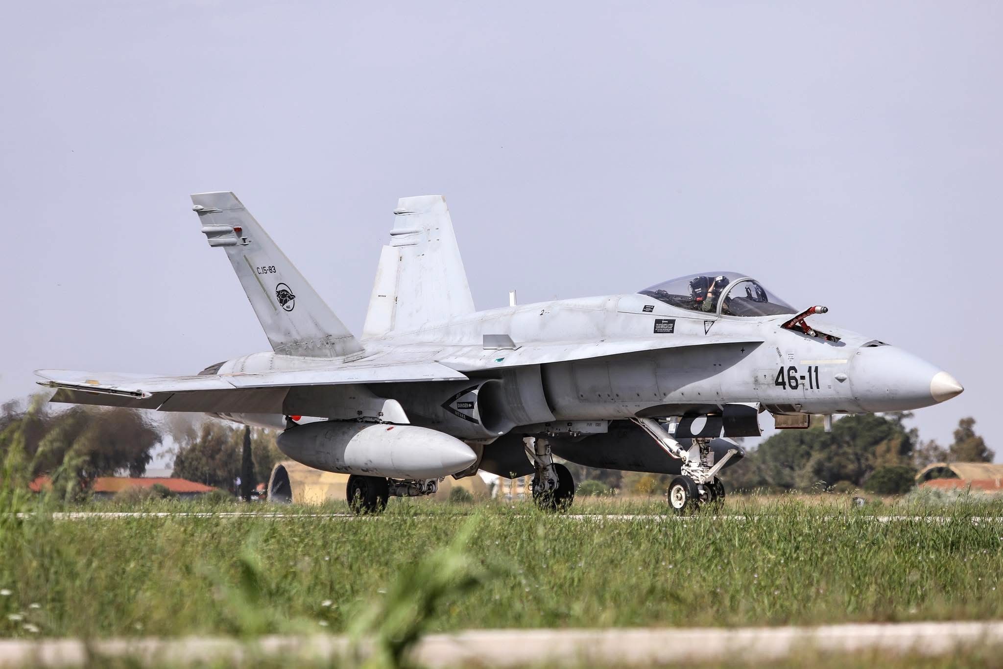 西班牙空军第46联队第462中队F/A-18A+军用飞机信息汇 Photo cr